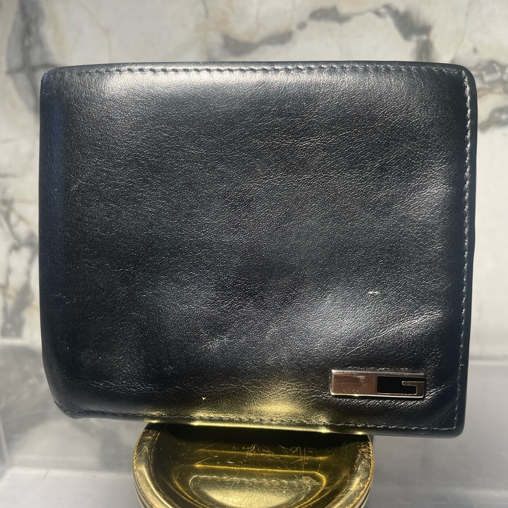 GUCCI Men’s Leather black wallet made in italy
